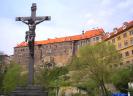 esk Krumlov, Horn hrad