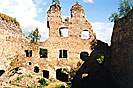 Dívčí Kámen, zříceniny paláce