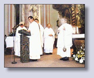 Interiér kostela