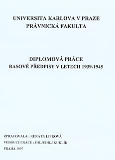 Title page of a thesis